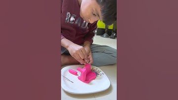 Creative Ganesha Idol Making With Clay🙏🏻🙏🏻🙏🏻 #kkcreativevlogs