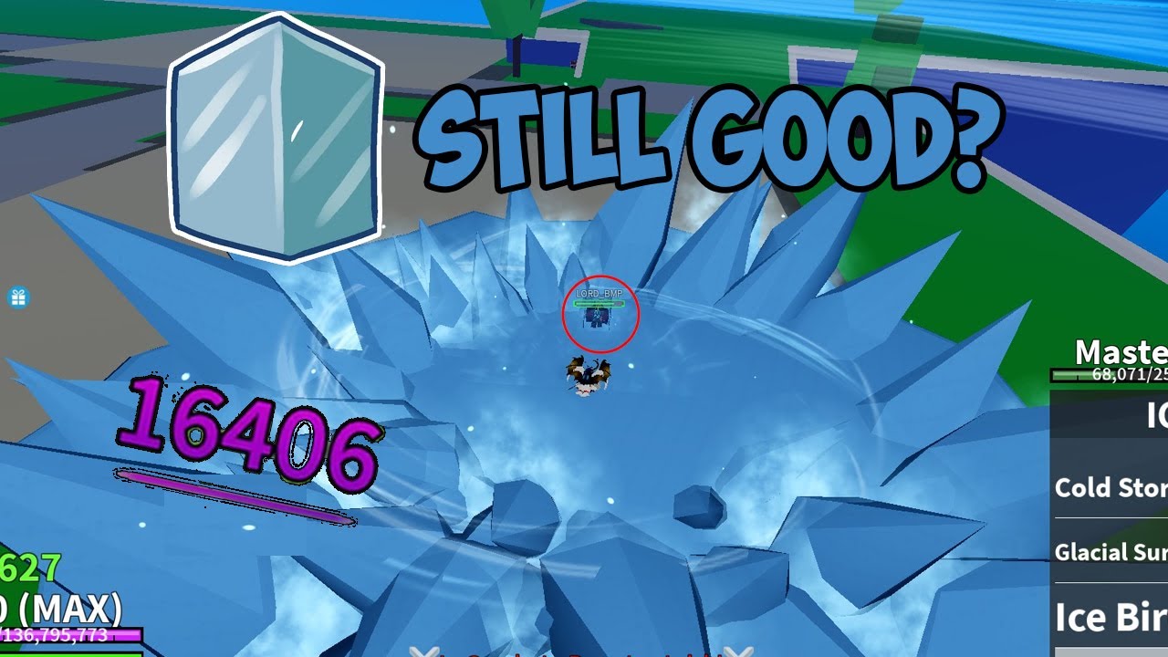 Ice Fruit Rework Ice in Blox Fruits Update 25: Still Worth Using? | Blox Fruits PVP ...
