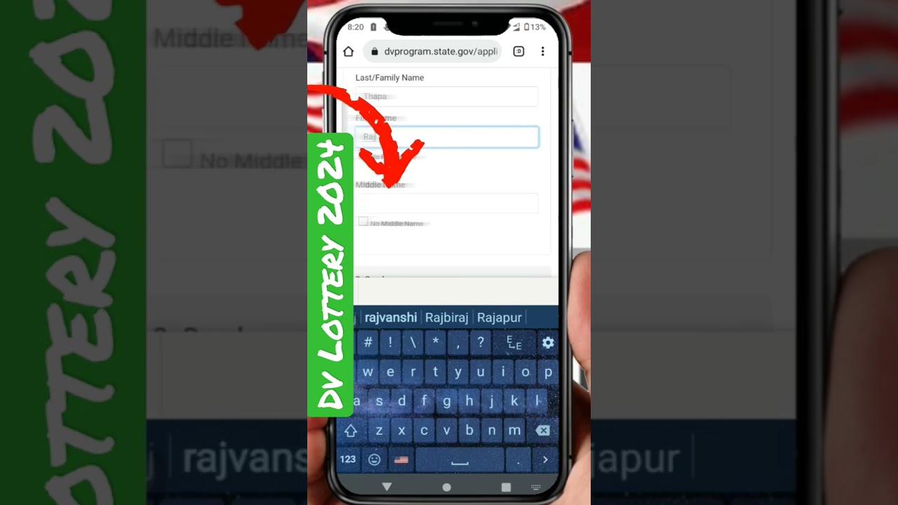 Part-1😊 Mobile बाटै DV LOTTERY 2024 भरनुहाेस | DV L ottery varne Tarika | 