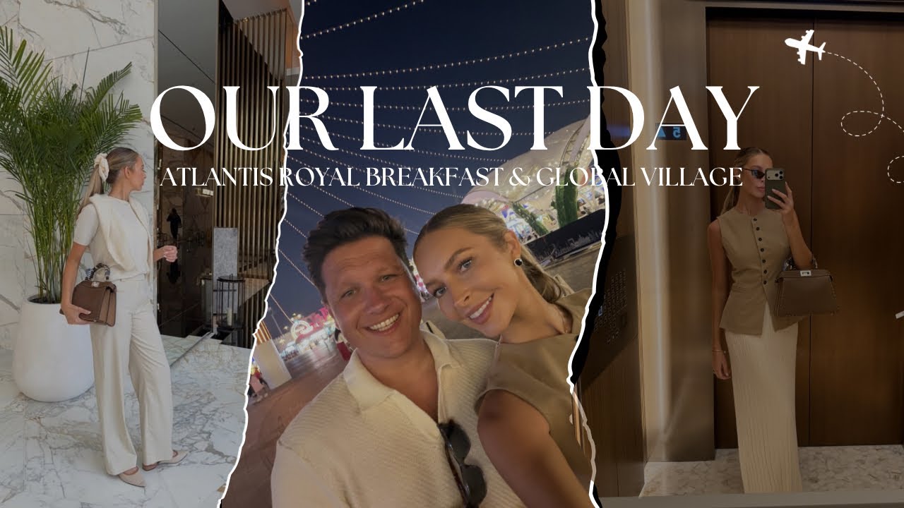 This Place in Dubai Is Unreal… + The Best Buffet Breakfast Ever? | Global Village Vlog 