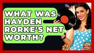 What Was Hayden Rorke's Net Worth? - I'm a 60s Baby