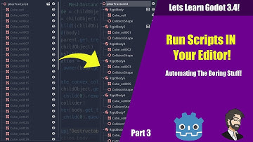 Automate The Boring Stuff! Creating Editor Scripts in Godot