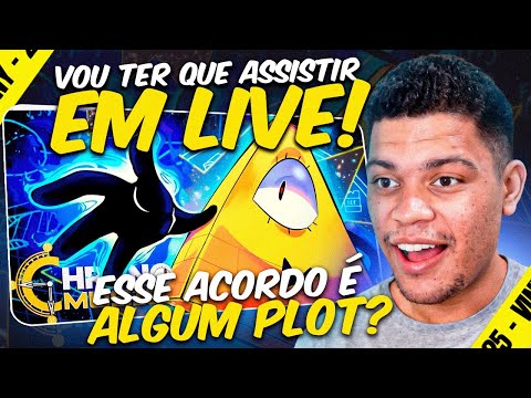 ELE É BIZARRO KKK | Chrono - MENTE VAZIA | Bill Cipher (Gravity Falls) [REACT]