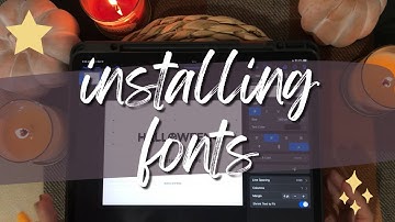 How to Install Fonts to Your iPad | Using iFont