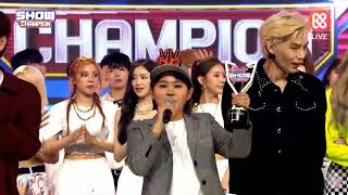 [Today Winner] Show Champion CHUNG HA ( 청하) Snapping 1st Win + Encore