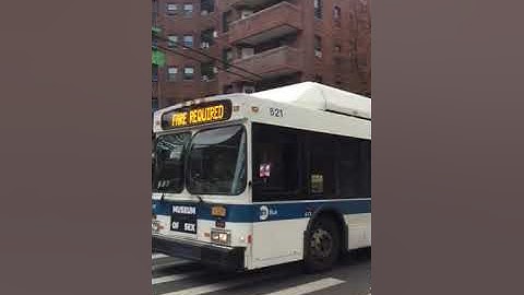 MTA Bus in action “Not in Service” Bus, Q64, Q74 Limited, Q23, and Blue Semi truck