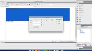 Dreamweaver - Creating and inserting Div Tags