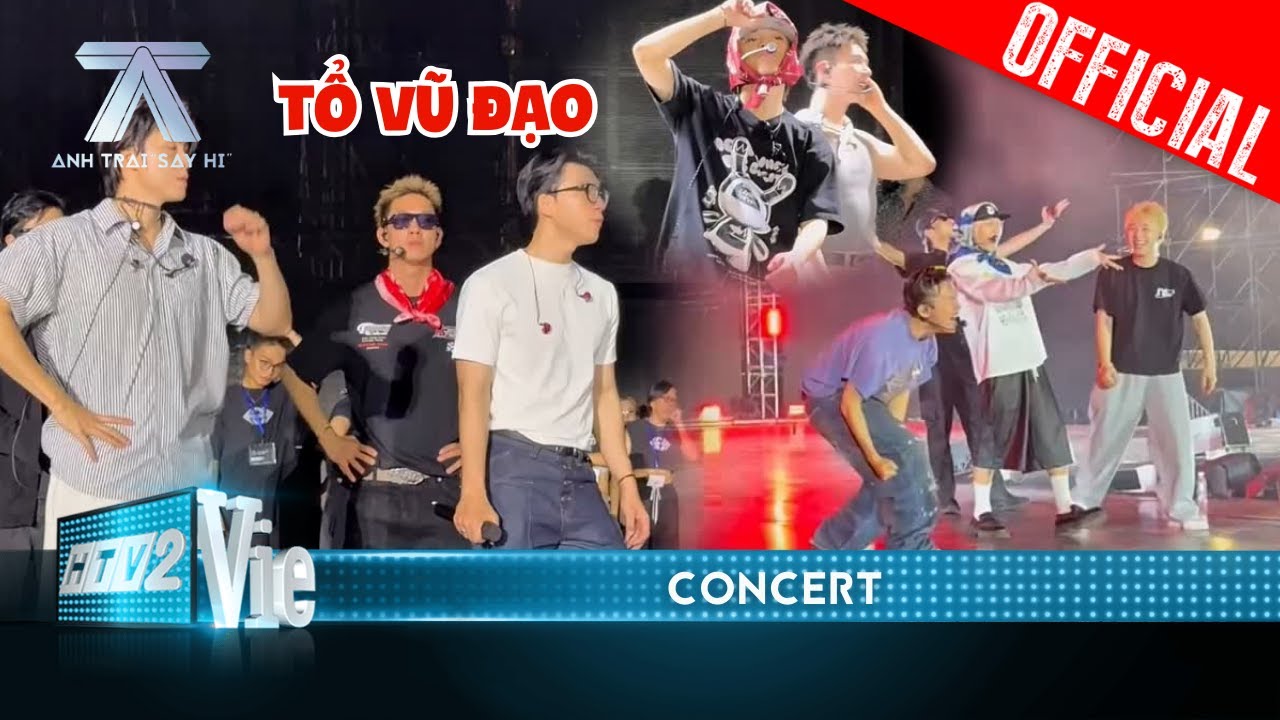 [BTS] Rehearsal Khát Vọng Là Người Việt concert day 5, tổ vũ đạo gọi tên HURRYKNG Jsol Nicky