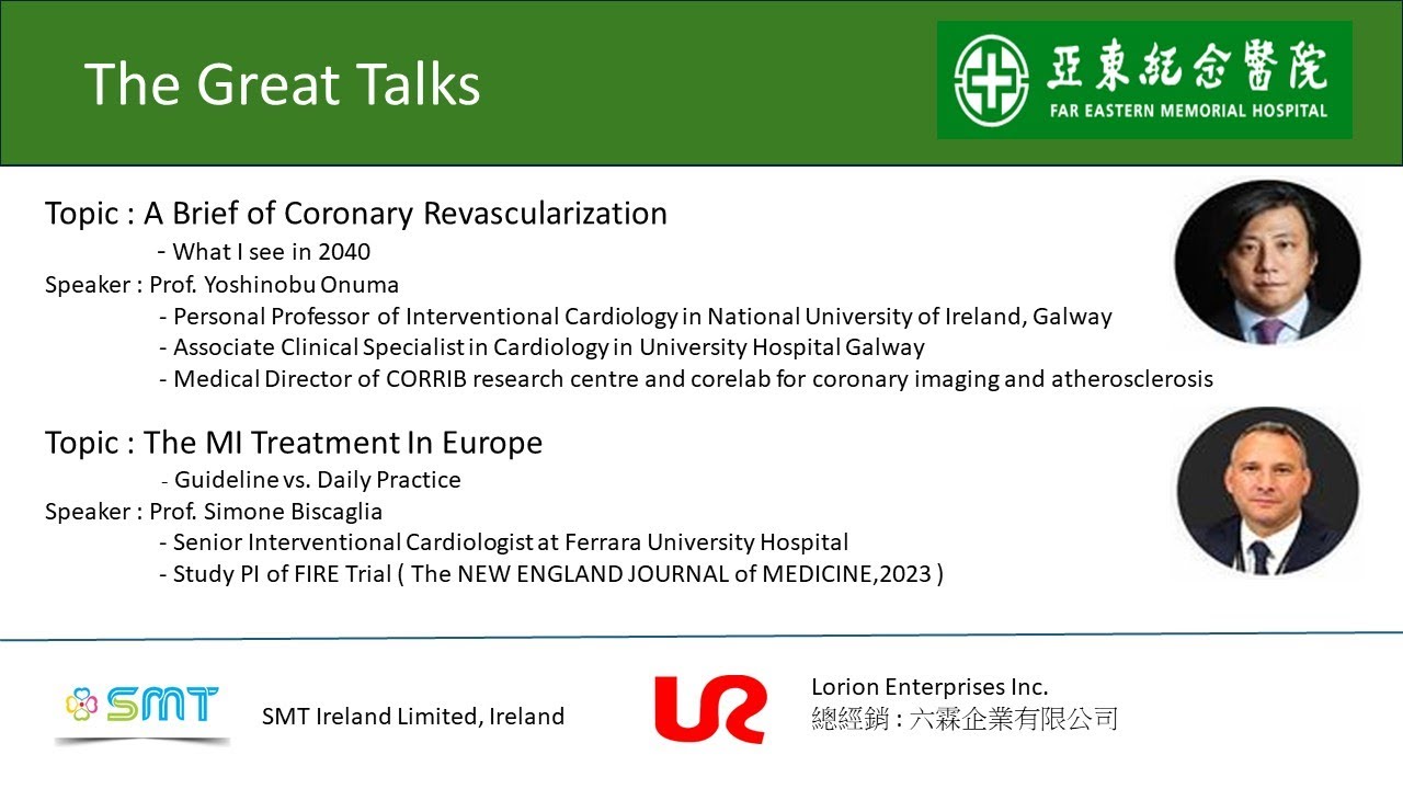 SMT the Great Talks in Far Eastern Memorial Hospital