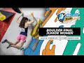 🇷🇺 IFSC Youth World Championships Voronezh 2021 || Women&#39;s Boulder final J