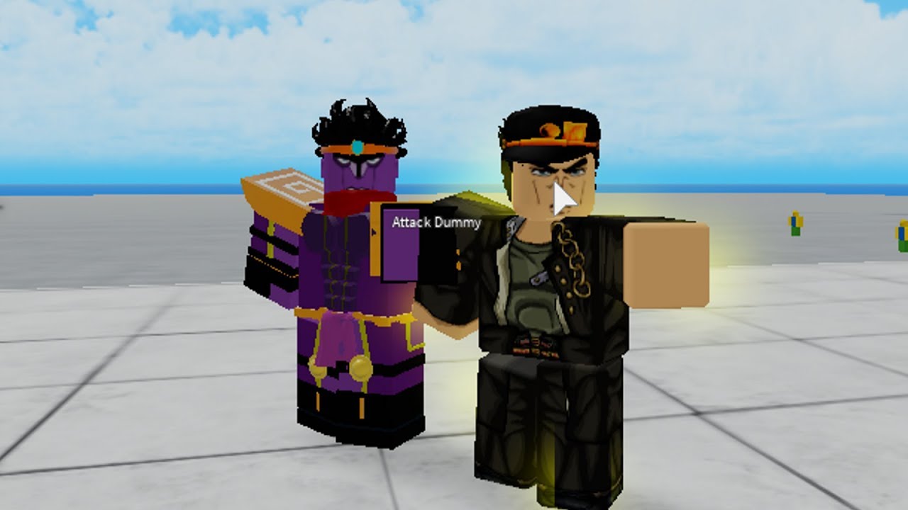 Jotaro Showcase Anime Battle Arena Roblox Youtube