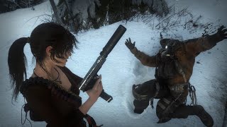 Rise of the Tomb Raider Badass Stealth Action Gameplay
