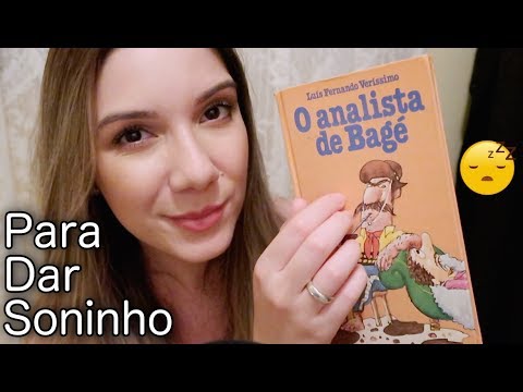 ASMR LEITURA: METADE VOZ BAIXA, METADE SUSSURROS | SOFT SPOKEN / WHISPERS