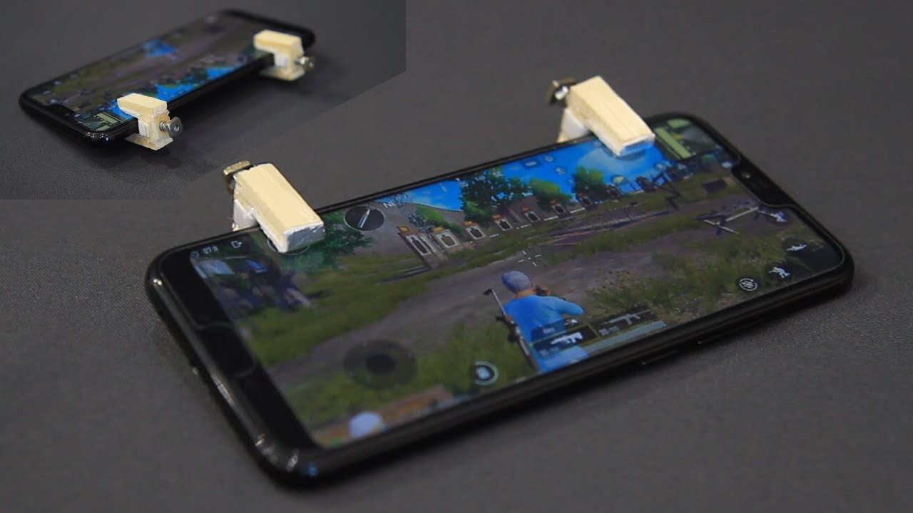 Триггеры самоделки для PUBG mobile. - YouTube