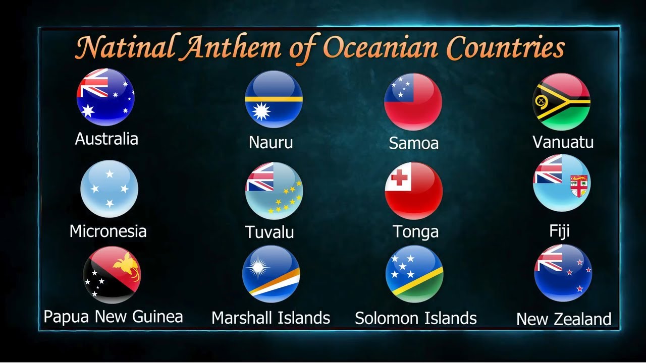 Beyond the Beach: National Anthems of Oceania. Discover the Melodies of Australia : National Anthems