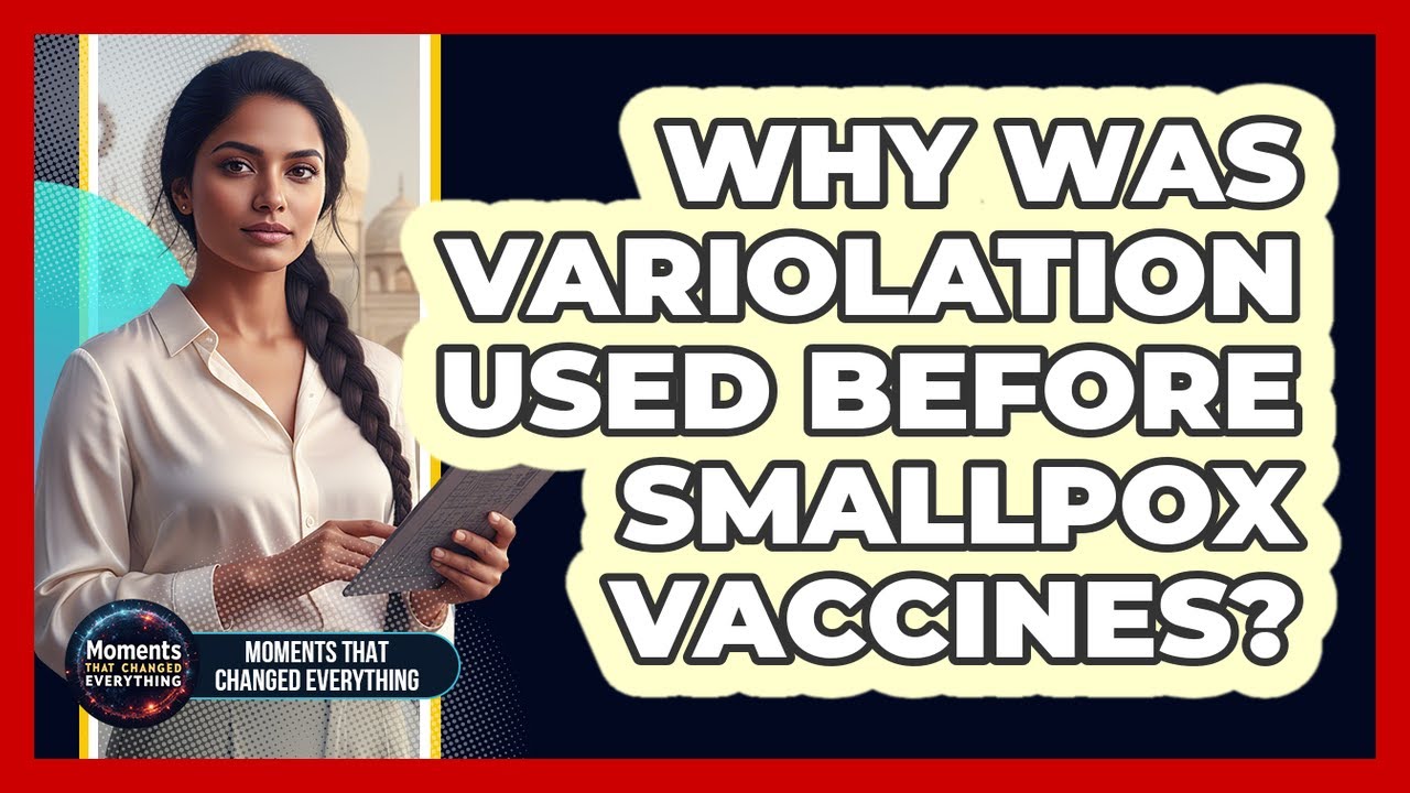 Why Was Variolation Used Before Smallpox Vaccines?