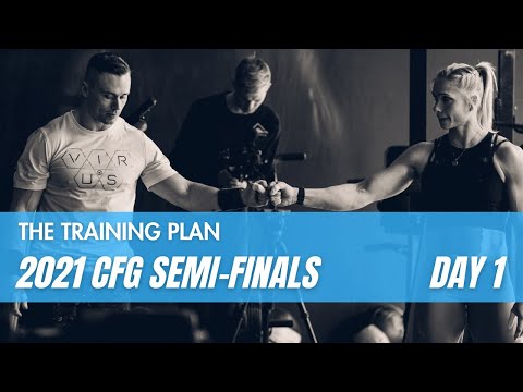 CrossFit Games SemiFinals - Day 1, - Annie Thorisdottir, Frederik Ægidius and BK Gudmundsson