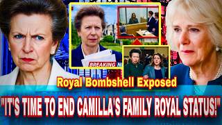 Princess Anne DECLARES WAR At Balmoral As Camilla’s Family FROZEN Out Of Royal Power!