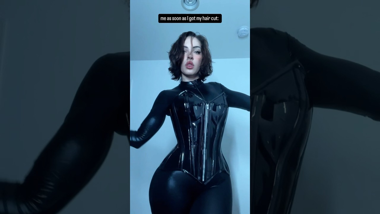 Cutting my hair turned me into Selene from Underworld 🧛‍♀️