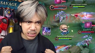 LOCK ZILONG MUSUH SAMPAI NANGIS DI POJOKAN PAKAI ALDOUS BUILD FULL DAMAGE - Mobile legends