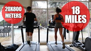 My Best Run Workout (18 Miles On Treadmill)