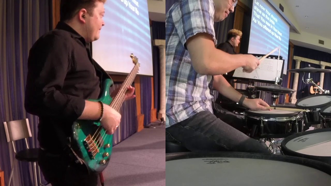 Live Bass & Drum Cover Saviour King YouTube