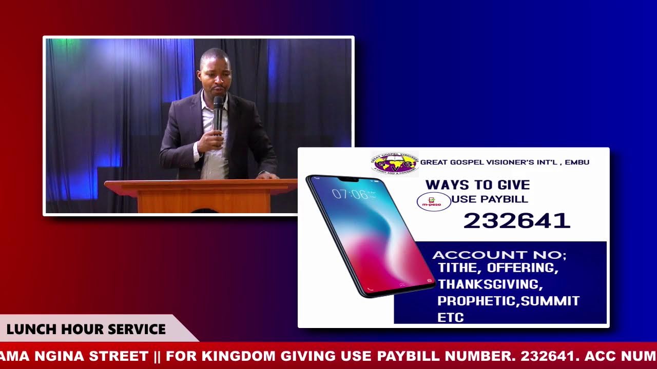 LUNCH HOUR SERVICE SERVICE|| FAMILY IN CHRIST||FAITH AND FAMILY|| KINGDOM FAMILY||