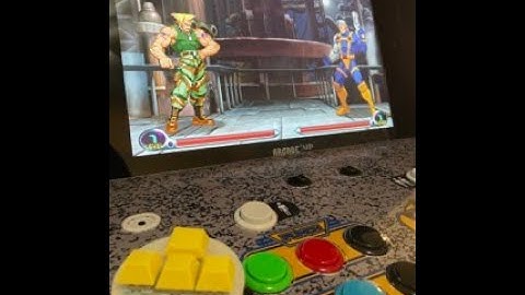 Marvel vs Capcom 2 Hitbox mod - Arcade1up