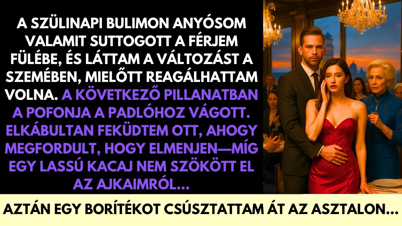 A Születésnapi Bulimon A Férjem Megütött — De A Nevetésem Azonnal Megbánta Vele