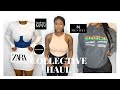 BASICS COLLECTIVE TRY ON HAUL | PLT, MESHKI, ZARA AND MORE