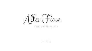 ALLA FINE: Riu Riu Chiiu (arr. Włodzimierz Sołtysik)