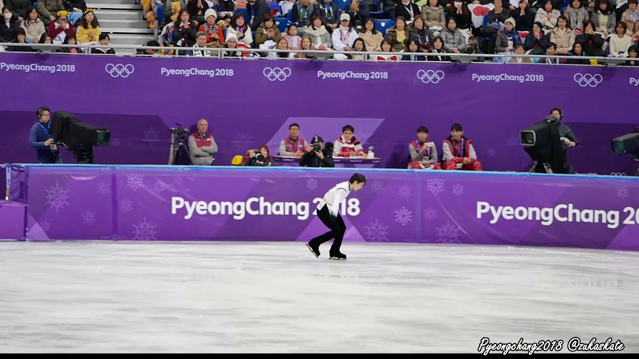 2018.2.17  yuzuruhanyu FS [fancam]