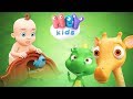 Hickory Dickory Dock song for kids | HeyKids - Nursery Rhymes