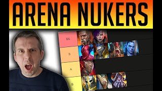 FULL ARENA NUKER TIER LIST 2023! WHO ARE THE BEST NUKERS? | Raid: Shadow Legends