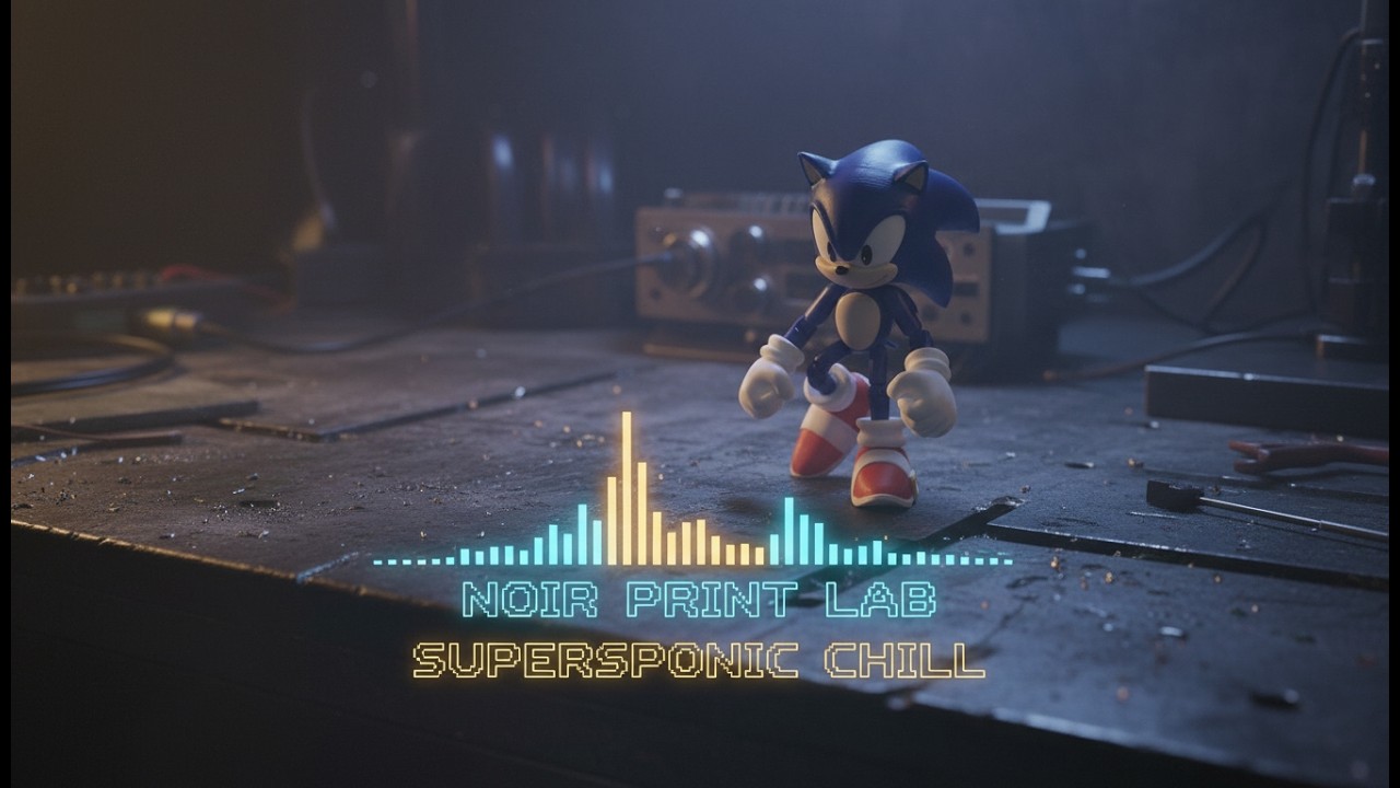 Supersonic Chill 🦔💨 | 16-Bit Retro Chillhop & Focus Beat | Noir Print Lab