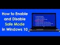 [Hindi] What is Safe Mode? | How to Enable/Disable Safe Mode in Windows 10