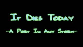 Watch It Dies Today A Port In Any Storm video
