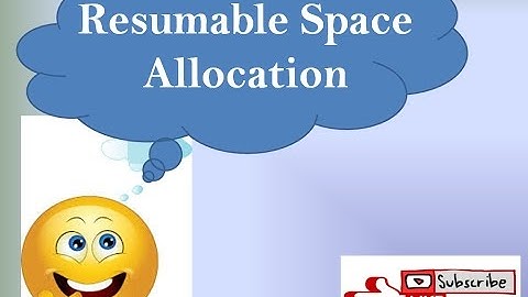 How to Perform Resumable Space Allocation in Oracle. /* Step By Step /*