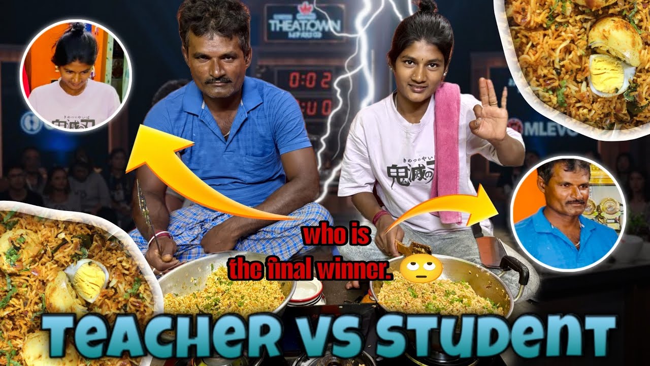 ಅಪ್ಪ ಮಗಳ ಅಡುಗೆ ಜಿದ್ದಾಜಿದ್ದಿ 🤝| Egg 🥚 Rice competition | 