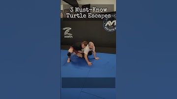 3 must-know turtle escapes for your MMA, BJJ or submission grappling game