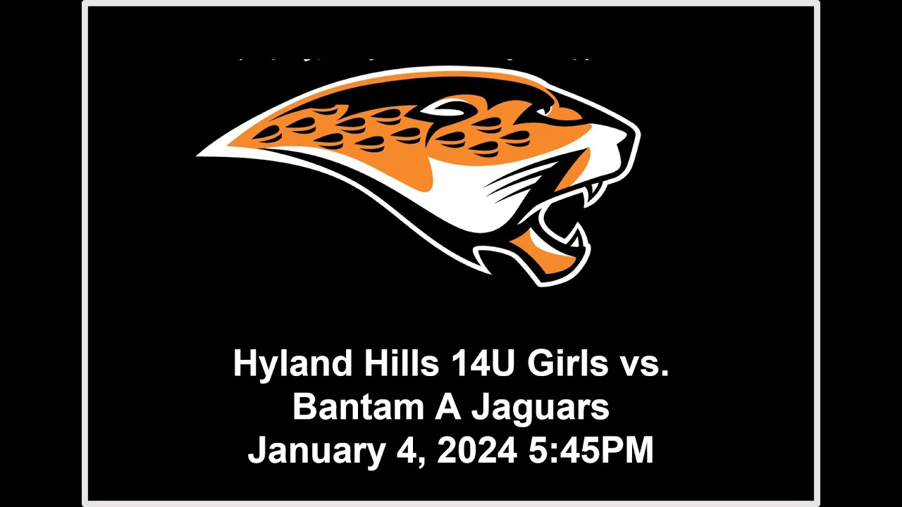 2nd Hyland Hills 14U Lady Jags vs. Hyland Bantam A YouTube
