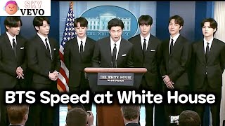 BTS Full Speech At White House [Eng Sub]