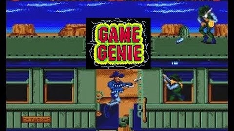 Sunset Riders Game Genie (Mega drive)