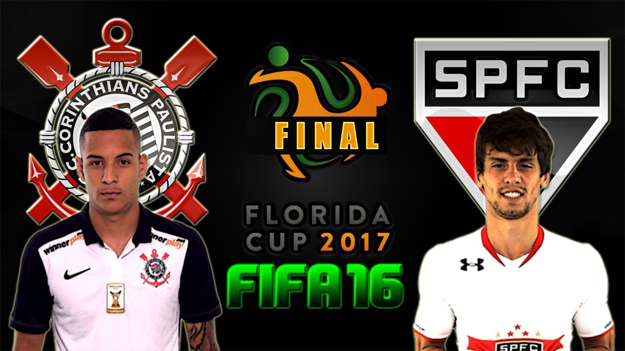 Corinthians VS. São Paulo (21/01/2017) Flórida Cup 2017 - FIFA 16