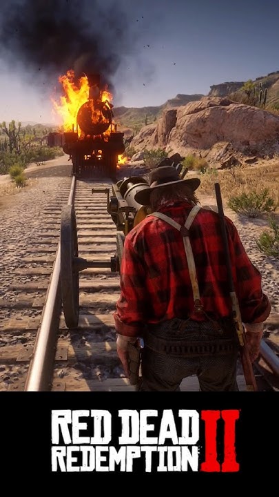 How To Rob A Train In Rdr2 Online HOW TO ROB TRAIN IN RDR2 #shorts #youtube #gaming #rdr2 #rdr #