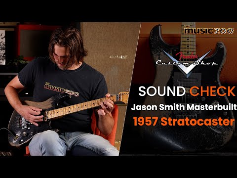Sound Check Demo Video: Fender Custom Shop 1957 Stratocaster Hacksaw Relic Masterbuilt Jason Smith