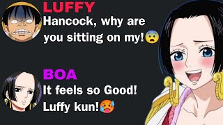 Luffy slept with Hancock | One Piece