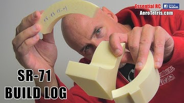 AeroTetris 2.8 metre SR-71 Blackbird: BUILD LOG: Part 2