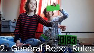 Ftc Ultimate Goal- Robot Inspection Checklist- A Quick Overview Frog 10183