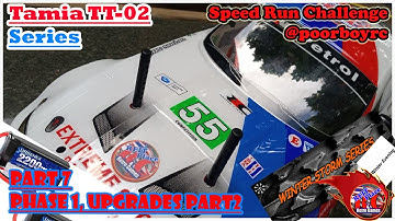 Tamiya TT02 Series @poorboysrc Pt7 Upgrades - Phase 1 Part 2 - Body, Chassis Plate - Test Run Fail!!